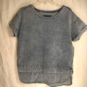 Marc New York denim look tunic   women's M   #547